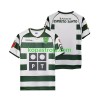 Billiga Fotbollströjor Sporting Clube de Portugal 2001-2003 Retro Hemma tröja Kortärmad